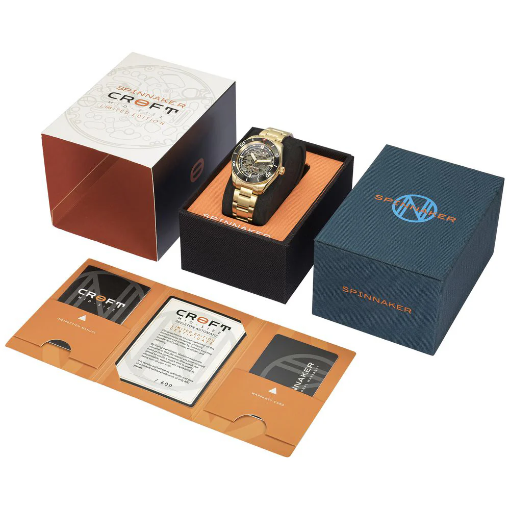 SPINNAKER SP 5095 44 CROFT LIMITED EDITION with 2 Year Warranty, Stylish Design, Water Resistant, Authentic Quality - Image 7