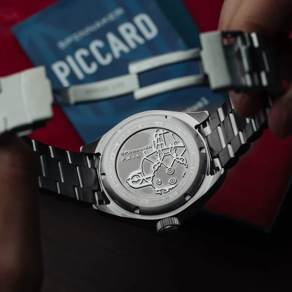SPINNAKER SP 5098 33 Piccard Authentic Watch with 2 Year Warranty, Water Resistant, Swiss Movement, Stylish Design for Every Occasion - Image 7