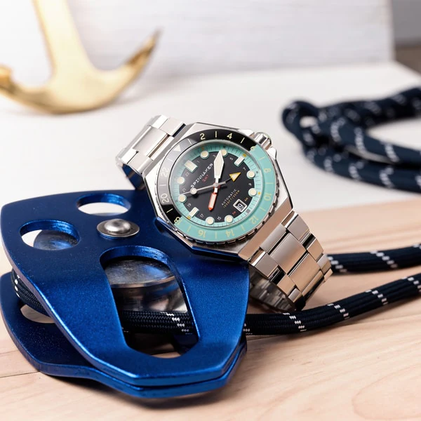 SPINNAKER SP 5119 33 DUMA GMT AUTOMATIC Watch with 2 Year Warranty, Durable Stainless Steel, Water Resistant, and Elegant Design - Image 6