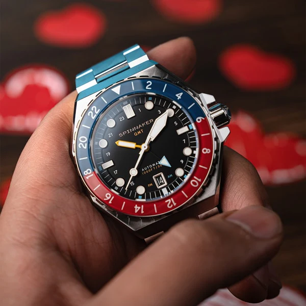 SPINNAKER SP 5119 44 DUMA GMT AUTOMATIC Watch with 2 Year Warranty, Water Resistant Design, and Stylish Stainless Steel Case - Image 7