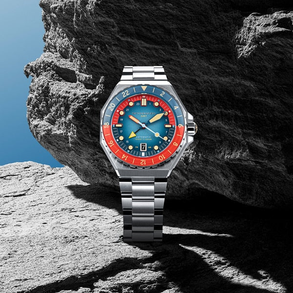SPINNAKER SP 5119 77 Dumas GMT Automatic Watch with 2 Year Warranty, Durable Stainless Steel Case, Water Resistant Design and Stylish GMT Functionality - Image 5