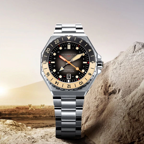 SPINNAKER SP 5119 88 DUMAS GMT AUTOMATIC Watch with 2 Year Warranty, Durable Stainless Steel, Water Resistant, and Elegant Design for Everyday Luxury - Image 9