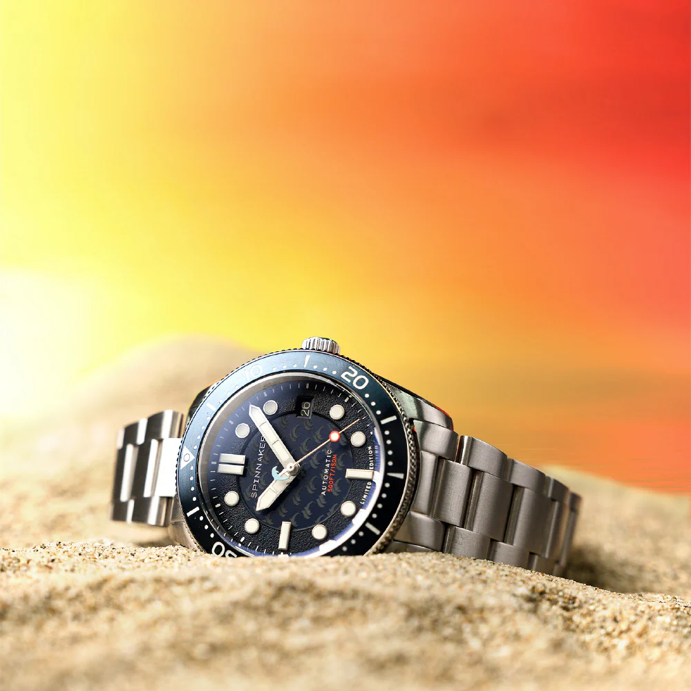 SPINNAKER SP-5129-11 Limited Edition Croft Dolphin Project 2-Year Warranty Navy Water Resistant Stylish Design - Image 11