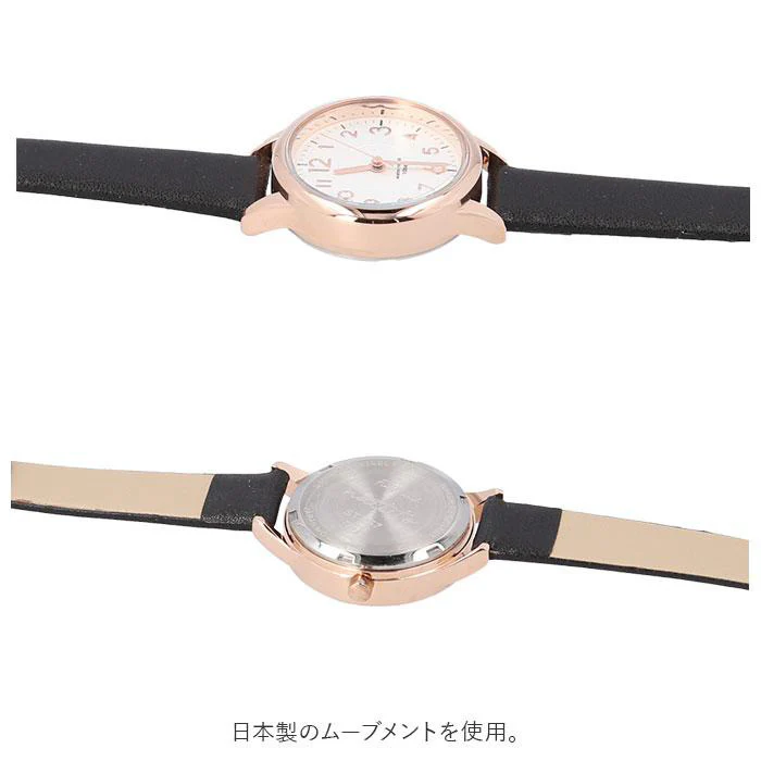 ST257 Juvia Black Stylish Design Water Resistant Quartz Movement Durable Strap Elegant Look - Image 11