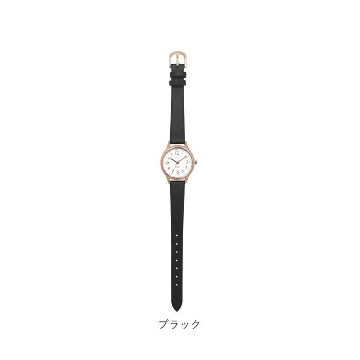 ST257 Juvia Black Stylish Design Water Resistant Quartz Movement Durable Strap Elegant Look - Image 7