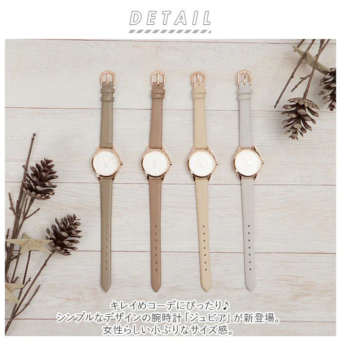 ST257 Juvia Black Stylish Design Water Resistant Quartz Movement Durable Strap Elegant Look - Image 9