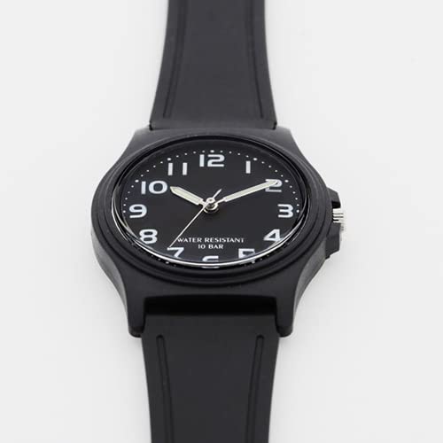 SUN FLAME 20G1363-W Quartz Black Round Watch - Image 4