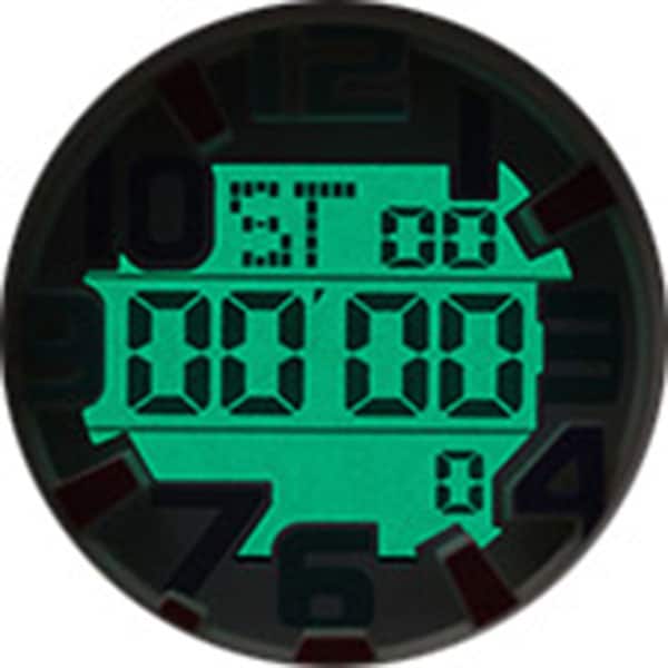 Sun Flame ACY22-PU Casual Digital Watch - Water Resistant - LED Display - Adjustable Strap - Stylish Design