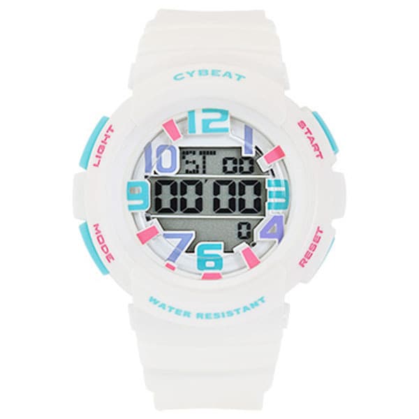 Sun Flame ACY22-W Casual Digital Watch Waterproof LED Display Alarm Stopwatch Lightweight Design - Image 3