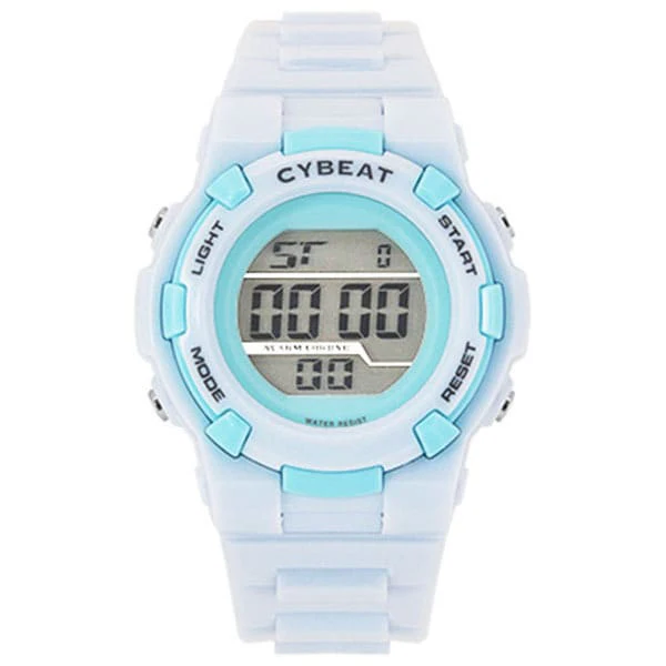 Sun Flame ACY23-BL Digital Women's Watch Light Blue Stylish Design Water Resistant Easy-to-Read Display