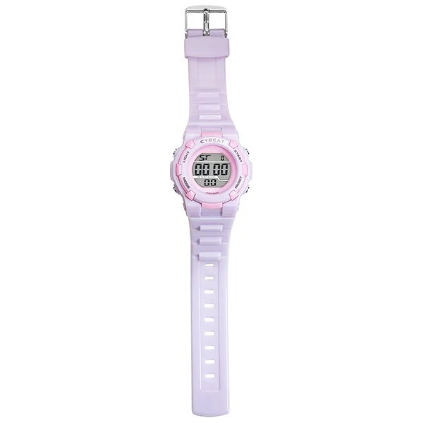 Sun Flame ACY23-PU Digital Women's Watch Light Purple Stylish Design Water Resistant LED Display - Image 2