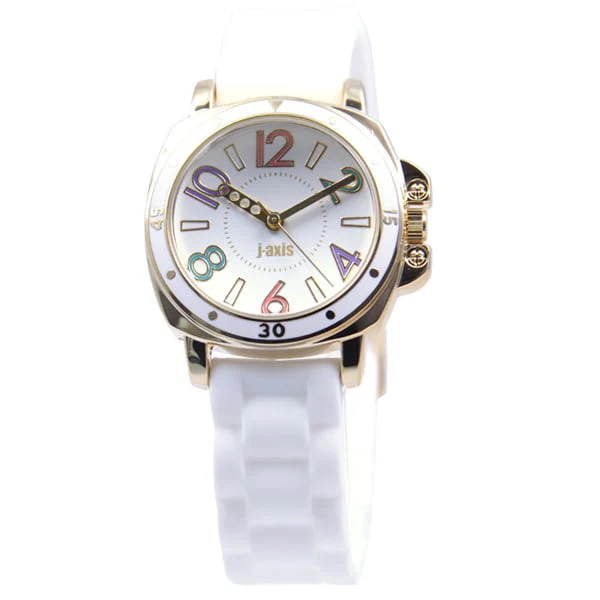 Sun Flame AL1182-W Colorful Silicone Strap Lightweight Water Resistant Stylish Design