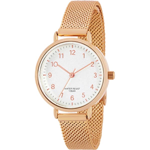 SUN FLAME BL1212-PG Ladies Fashion Watch 10 ATM Waterproof Stylish Design Durable Quartz Movement