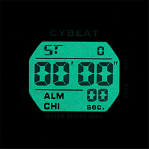 Sun Flame CD2C0010-BL Digital Watch 5 ATM Water Resistant Stylish Blue Design Sleek Lightweight Performance - Image 2