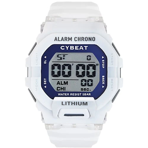 SUN FLAME CD2C0010 W Stylish Digital Watch with Water Resistance, Backlight Display, and Long Battery Life for Everyday Use