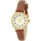 Sun Flame CF2C0017-BR Simple Analog Watch Stylish Orange Color Durable Design Water Resistant Lightweight