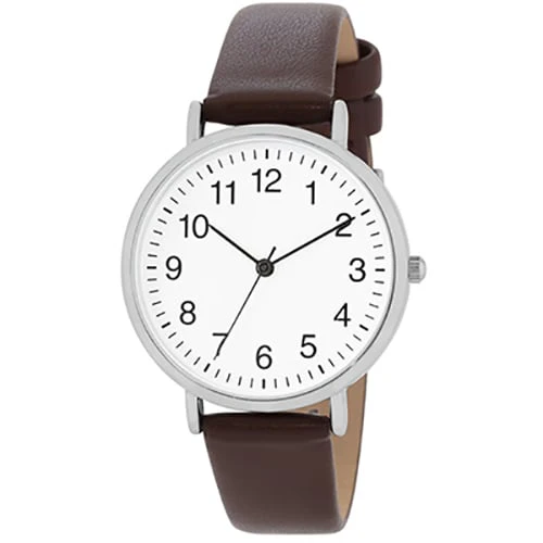 Sun Flame CF3A0021-BR Stylish Design Water Resistant Durable Stainless Steel Quartz Movement
