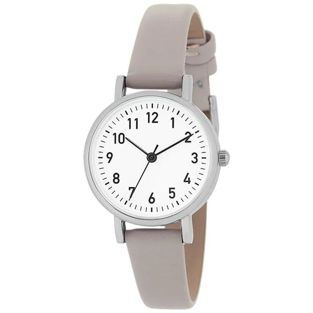 Sun Flame CF3A0022-GY Silent Movement Fashion Watch for Women Stylish Gray Design Lightweight Comfortable Wear