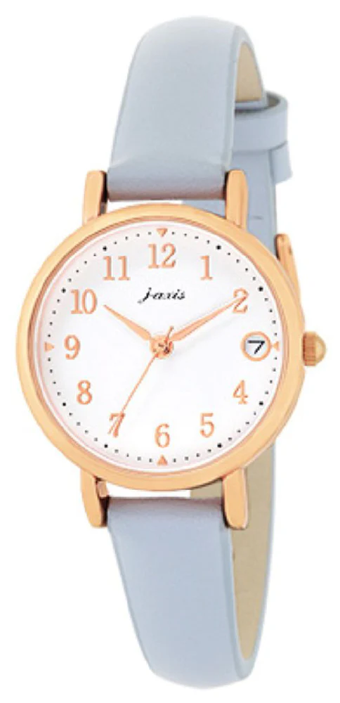 SUN FLAME CF3C0017 BL Stylish Analog Watch with Dusty Blue Strap, Minimalist Design, Water Resistant, Perfect for Everyday Wear