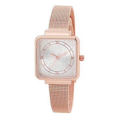 Sun Flame CF4A0011-PG Elegant Design Water Resistant Quartz Movement Adjustable Strap Stylish Timepiece