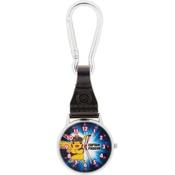 Sun Flame CP3A0006-BK Pikachu Carabiner Watch Lightweight Portable Stylish Design Water-Resistant Fun Collectible - Image 3