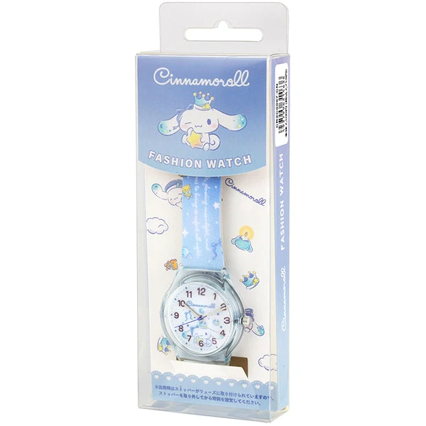 Sun Flame CR2C0007-CN Cute Cinnamon Roll Design Water Resistant Quartz Movement Adjustable Strap
