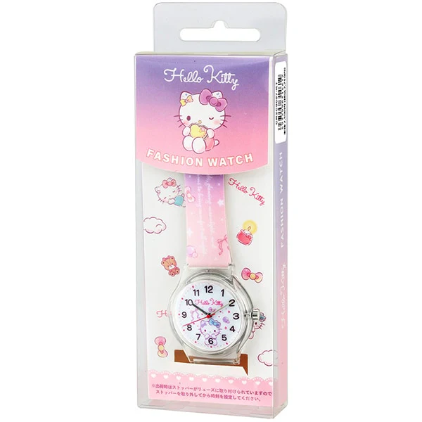 Sun Flame CR2C0007-KT Hello Kitty Design Water Resistant Quartz Movement Stylish Casual Watch