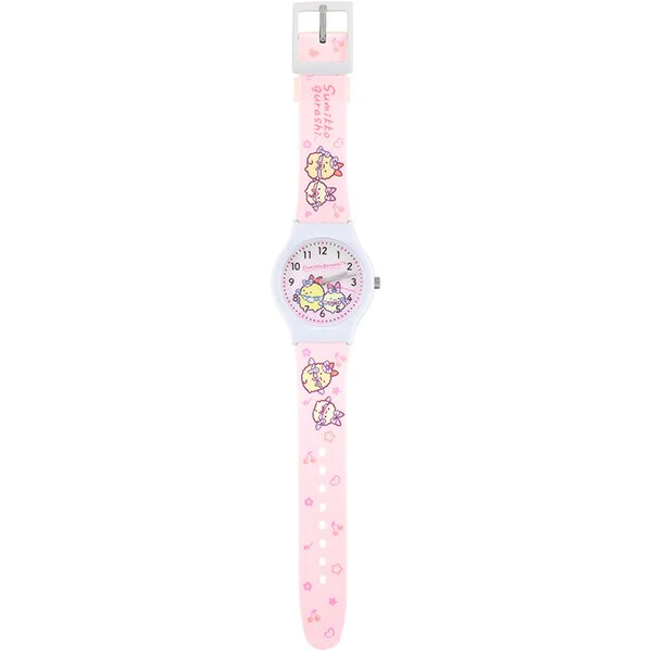 Sun Flame CX2C0008-PI Cute Pink Plastic Watch Stylish Design Durable Water-Resistant Perfect for Kids