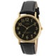 Sun Flame HG198-BKB Men's Quartz Watch Stylish Black Design Durable Water Resistant Comfortable Fit