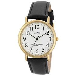 Sun Flame HG198-BKW Men's Quartz Watch Stylish White/Black Design Water Resistant Durable Stainless Steel - Image 2