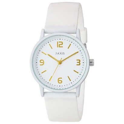 Sun Flame HL205-W Elegant Women's Watch White Ceramic Stylish Design Water Resistant Quartz Movement