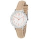 Sun Flame HL269-BE Women's Watch Nickel-Free Metal Allergy Friendly 10 ATM Water Resistant Camel Color - Image 2