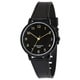 Sun Flame HL270-BK Women's Rubber Strap Watch 10 ATM Water Resistant White Dial Stylish Design - Image 2