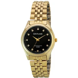 Sun Flame JB6D0001-MBK Stylish Quartz Watch Water Resistant Durable Elegant Design Lightweight Comfort - Image 3
