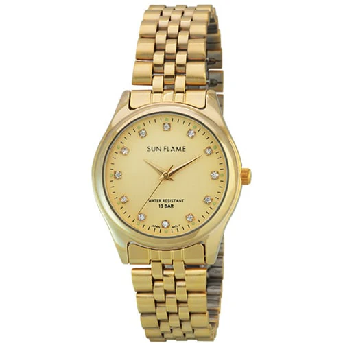 Sun Flame JB6D0001-MGG Stylish Quartz Watch Water Resistant Elegant Design Durable Construction