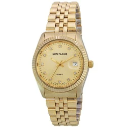 Sun Flame JB6D0002-MGG Elegant Quartz Watch - Water Resistant - Stylish Design - Durable Stainless Steel - Image 3