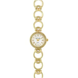Sun Flame JF4D0002-G Fashion Watch Made in Japan Bracelet Style Gold Elegant Design Water Resistant - Image 3