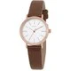 Sun Flame JF4D0011-BR Elegant Design Stainless Steel Water Resistant Quartz Movement Classic Style - Image 2