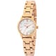 Sun Flame JGAC0012-PG Fashion Watch Made in Tokyo Metal White Mother of Pearl Dial Pink Gold Finish - Image 3
