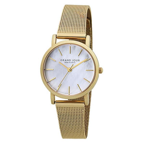 SUN FLAME MJ GJUA01 G Elegant Ladies GRANDJOUR Fashion Watch for Women with Stylish Design, Durable Build, Water Resistant Feature, and Comfortable Fit