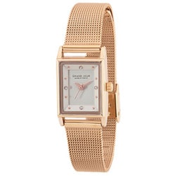Sun Flame MJ-GJUA05-PG Fashion Watch Made in Tokyo Pink Gold Elegant Design Water Resistant Stylish Timepiece - Image 3