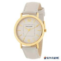 Sun Flame MJG-B32-GY Stylish Design Water Resistant Quartz Movement Durable Stainless Steel Strap - Image 3