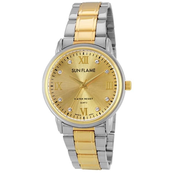 Sun Flame MJG-D82-T Stylish Quartz Men's Watch Water Resistant Elegant Design Durable Stainless Steel - Image 3