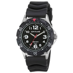 Sun Flame MJG-D87-BBK Japanese Quartz Movement Water Resistant Elegant Design Durable Stainless Steel Band - Image 3