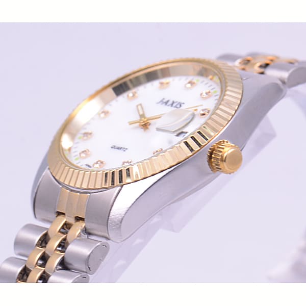 Sun Flame MJG-M36-TW Elegant Design Water Resistant Quartz Movement Classic Stainless Steel Band - Image 5