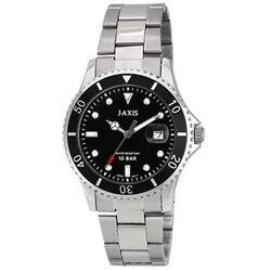 Sun Flame MJG-N37-SBK Stylish Design Water Resistant Quartz Movement Durable Stainless Steel Band - Image 2