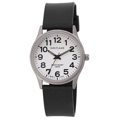 Sun Flame MJG-X10-W Stylish Quartz Unisex Watch Water Resistant Durable Design Sleek Modern Aesthetic - Image 3