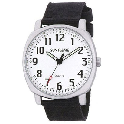 Sun Flame MJG-X17-W Stylish Design Water Resistant Durable Build with Luminous Hands - Image 3