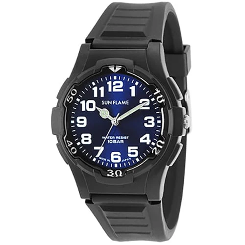 Sun Flame MJG-XB02-BL Elegant Quartz Watch with Water Resistance Stylish Design Durable Build
