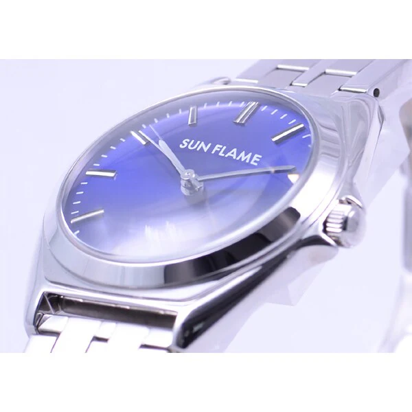 Sun Flame MJG-Z77-SBL Stylish Design Water Resistant Durable Stainless Steel Elegant Analog Display - Image 2